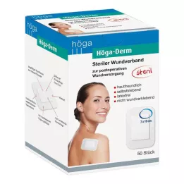 HÖGA-DERM Steriili laastari 70x100 mm, 50 kpl