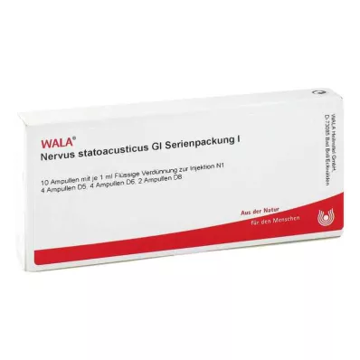 NERVUS STATOACUSTICUS GL Sarjapakkaus 1 ampulli, 10X1 ml