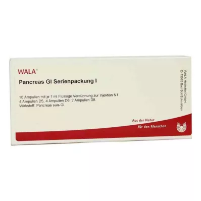 PANCREAS GL Sarjapakkaus 1 ampulli, 10X1 ml