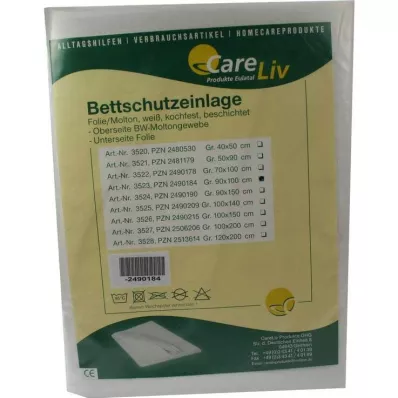 BETTSCHUTZEINLAGE Kalvo Molton 90x100 cm, 1 kpl BETTSCHUTZEINLAGE Kalvo Molton 90x100 cm, 1 kpl