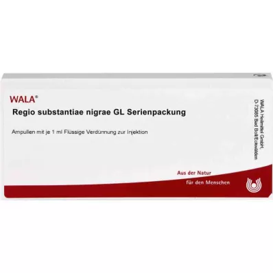 REGIO substantiae nigrae GL Ampullien sarjapakkaus, 10X1 ml