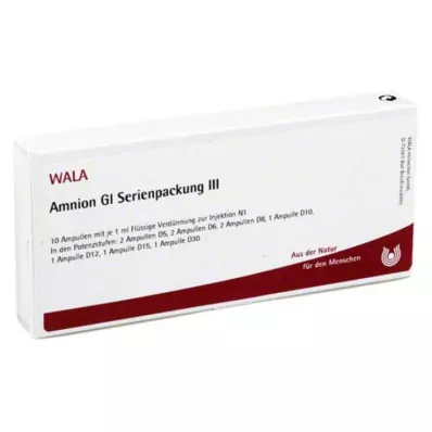 AMNION GL Sarjapakkaus 3 ampullia, 10X1 ml AMNION GL Sarjapakkaus 3 ampullia, 10X1 ml