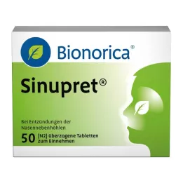 SINUPRET päällystetyt tabletit, 50 kpl