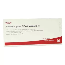 ARTICULATIO suku GL Sarjapakkaus 3 ampullia, 10X1 ml