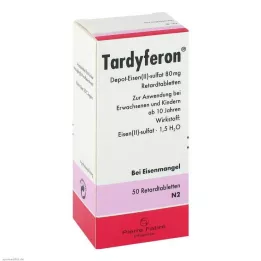 TARDYFERON Retard-tabletit, 50 kpl