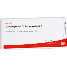 CAVUM tympani GL Sarjapakkaus 3 ampullia, 10X1 ml