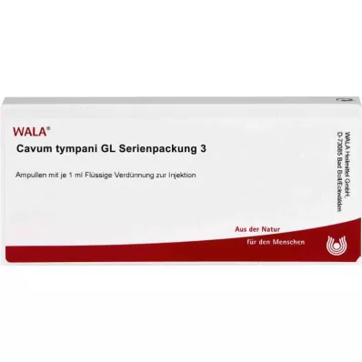 CAVUM tympani GL Sarjapakkaus 3 ampullia, 10X1 ml