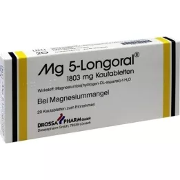 MG 5 LONGORAL Purutabletit, 20 kpl