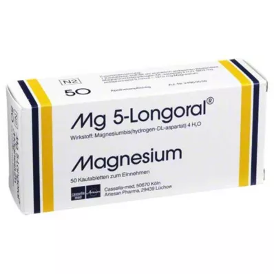 MG 5 LONGORAL Purutabletit, 50 kpl