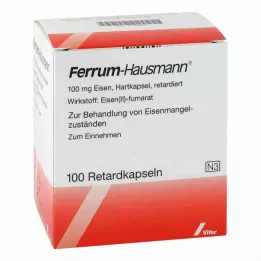 FERRUM HAUSMANN Hitaasti vapautuvat kapselit, 100 kpl