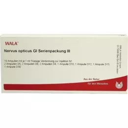 NERVUS OPTICUS GL Sarjapakkaus 3 ampullia, 10X1 ml