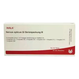 NERVUS OPTICUS GL Sarjapakkaus 3 ampullia, 10X1 ml