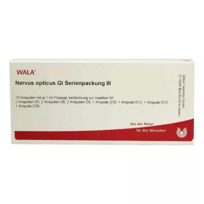 NERVUS OPTICUS GL Sarjapakkaus 3 ampullia, 10X1 ml NERVUS OPTICUS GL Sarjapakkaus 3 ampullia, 10X1 ml