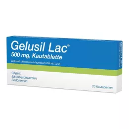 GELUSIL LAC Purutabletit, 20 kpl