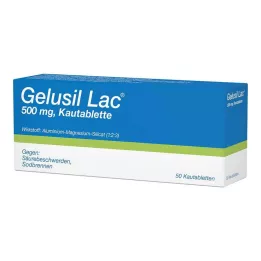 GELUSIL LAC Purutabletit, 50 kpl