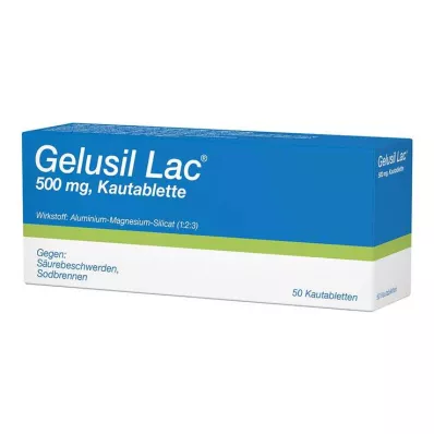 GELUSIL LAC Purutabletit, 50 kpl