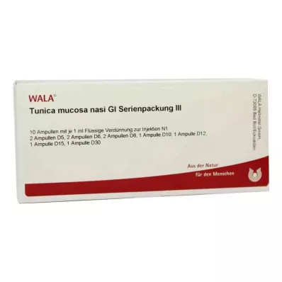 TUNICA limakalvo nasi GL sarjapakkaus 3 ampullia, 10X1 ml