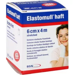 ELASTOMULL liimasidos 6 cmx4 m kiinnitysside, 1 kpl