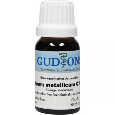 AURUM METALLICUM Q 10 -liuos, 15 ml
