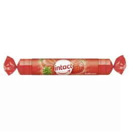 INTACT Dekstroosirulla mansikka, 1 kpl