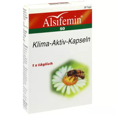 ALSIFEMIN 50 Climate active soijaa sisältävä 1x1 kapseli, 30 kpl