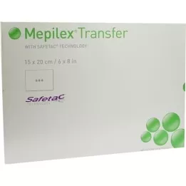 MEPILEX Siirtovaahtosidos 15x20 cm steriili, 5 kpl