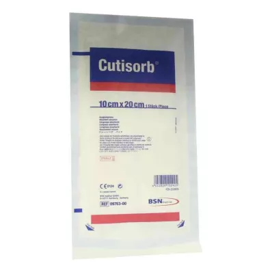 CUTISORB Imukääreet steriilit 10x20 cm, 1 kpl CUTISORB Imukääreet steriilit 10x20 cm, 1 kpl