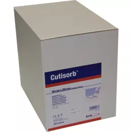 CUTISORB Imukompressit ei-steriilit 10x20 cm, 100 kpl