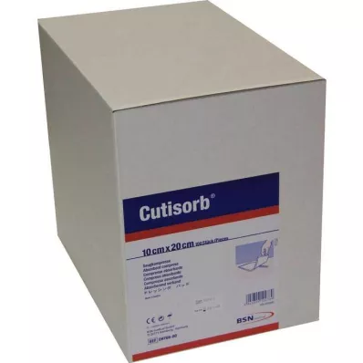 CUTISORB Imukompressit ei-steriilit 10x20 cm, 100 kpl CUTISORB Imukompressit ei-steriilit 10x20 cm, 100 kpl
