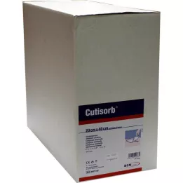 CUTISORB Imukompressit ei-steriilit 20x40 cm, 50 kpl