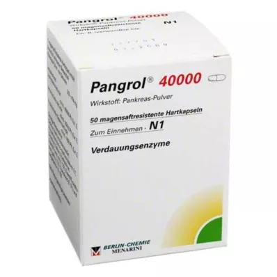 PANGROL 40.000 kovaa korkkia, joissa on enteropäällysteinen pelletti, 50 kpl