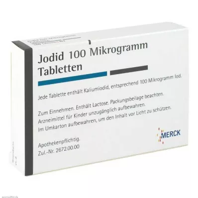JODID 100 tablettia, 100 kpl