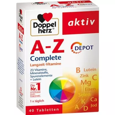 DOPPELHERZ A-Z Depot -tabletit, 40 kpl