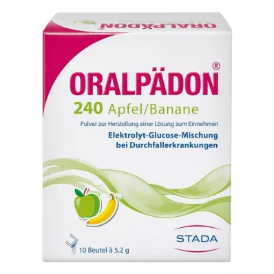 ORALPÄDON 240 Omena Banaanijauhe, 10 kpl ORALPÄDON 240 Omena Banaanijauhe, 10 kpl
