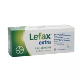 LEFAX ylimääräisiä purutabletteja, 50 kpl