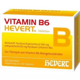 VITAMIN B6 HEVERT tablettia, 200 kpl