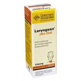LARYNGSAN Plus-sinkkiliuos, 20 ml