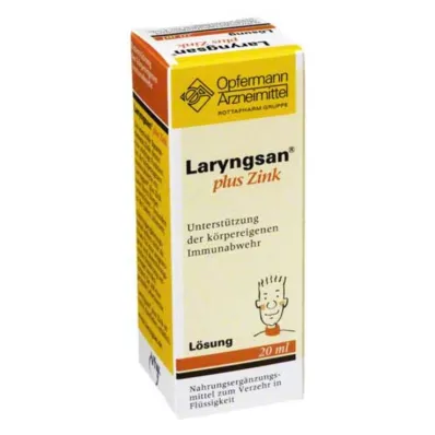 LARYNGSAN Plus-sinkkiliuos, 20 ml LARYNGSAN Plus-sinkkiliuos, 20 ml