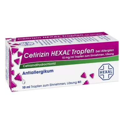 CETIRIZIN HEXAL Allergiatipat, 10 ml CETIRIZIN HEXAL Allergiatipat, 10 ml