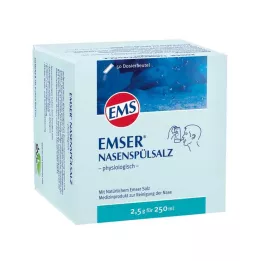 EMSER Fysiologinen nenähuuhtelusuolapussi, 50 kpl