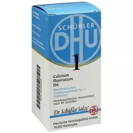 BIOCHEMIE DHU 1 Calcium fluoratum D 6 tablettia, 200 kpl