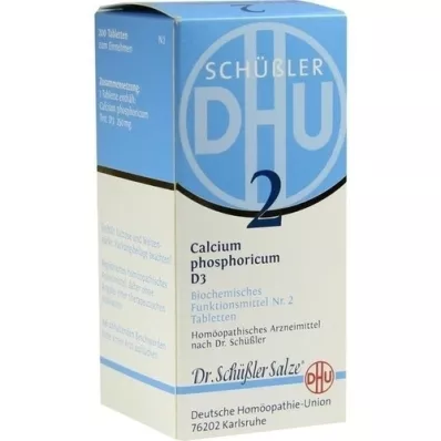 BIOCHEMIE DHU 2 Calcium phosphoricum D 3 tablettia, 200 kpl