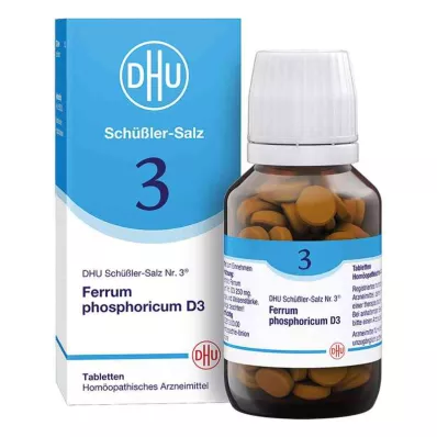 BIOCHEMIE DHU 3 Ferrum phosphoricum D 3 tablettia, 200 kpl