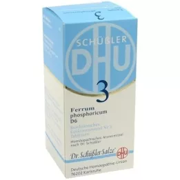 BIOCHEMIE DHU 3 Ferrum phosphoricum D 6 tablettia, 200 kpl
