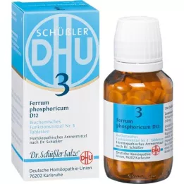 BIOCHEMIE DHU 3 Ferrum phosphoricum D 12 tablettia, 200 kpl