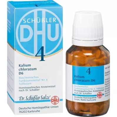 BIOCHEMIE DHU 4 Kalium chloratum D 6 tablettia, 200 kpl