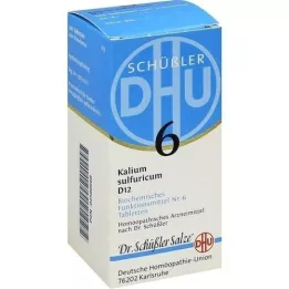 BIOCHEMIE DHU 6 Kalium sulphuricum D 12 tablettia, 200 kpl