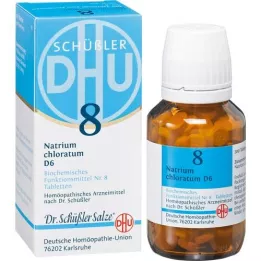 BIOCHEMIE DHU 8 Natrium chloratum D 6 tablettia, 200 kpl