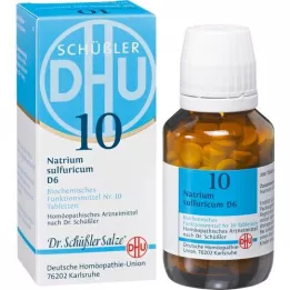 BIOCHEMIE DHU 10 Natrium sulphuricum D 6 tablettia, 200 kpl