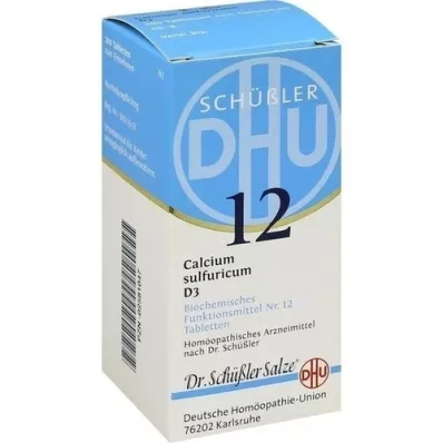 BIOCHEMIE DHU 12 Calcium sulphuricum D 3 tablettia, 200 kpl